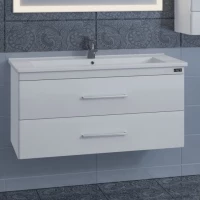 Тумба белый глянец 103 см Санта Вегас 226012л