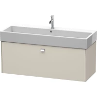 Тумба тауп матовый 118,4 см Duravit Brioso BR405701091