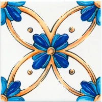 Капри Kerama Marazzi Декор майолика 20x20 STG\A455\5232