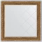 Зеркало 109x109 см вензель бронзовый Evoform Exclusive-G BY 4464 - 1