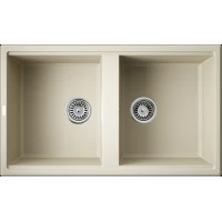 Кухонная мойка Omoikiri Tetogranit Tedori 86-2-BE 4993925 86x51 см, ваниль