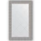 Зеркало 76x131 см чеканка серебряная Evoform Exclusive-G BY 4238 - 1