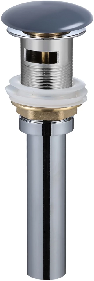 Донный клапан с переливом WeltWasser 001MT-GR донный клапан с переливом weltwasser 001mt bl