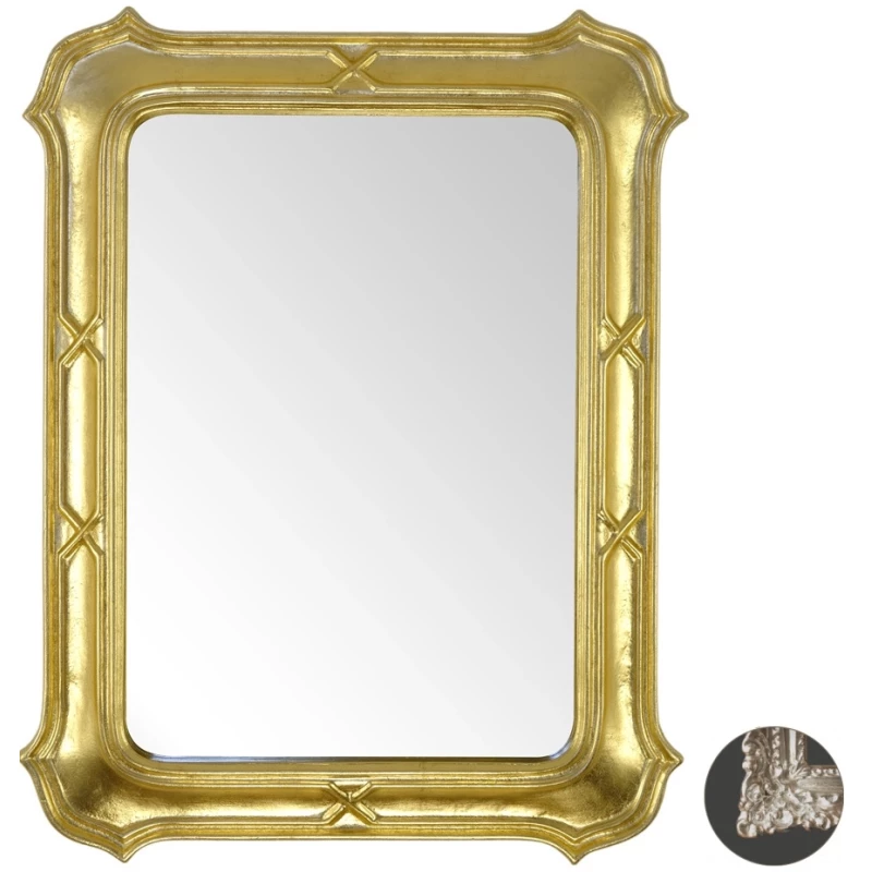 Зеркало 69x89 см серебро Migliore 31020