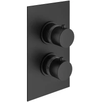 Термостат для ванны Plumberia Selection IXO XOT5020NO встраиваемый, черный матовый
