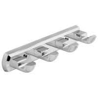 Планка с крючками WasserKRAFT Kammel K-8374 для ванны, хром