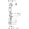 Комплект подвесной унитаз Art&Max Elegant AM9316CHR/SC + система инсталляции Geberit 458.125.21.1 - 6