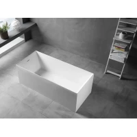 Акриловая ванна Abber AB9274-1.7 170x75 см, отдельностоящая, белый