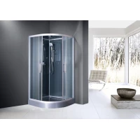 Душевая кабина 90x90x210 см Esbano Elegancia ESG-90 CR матовое