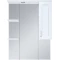 Зеркальный шкаф Misty Дива П-Див04085-013П 82,4x100,1 см R, с подсветкой, выключателем, белый матовый - 1