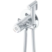 Гигиенический душ Rose R225 со смесителем, хром