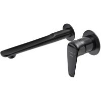 Смеситель для раковины Teka Itaca 67461020N2 встраиваемый, без донного клапана, черный