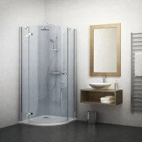 Душевой уголок Roltechnik Elegant GRL1/1000 130-100000L-00-02 прозрачное