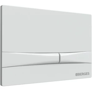 Изображение товара инсталляция для унитаза berges novum f4 040254 с кнопкой смыва, белый матовый