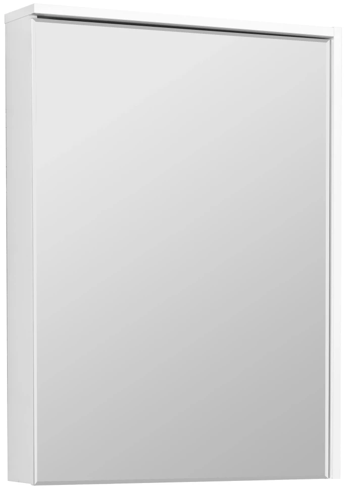 Зеркальный шкаф 60x83,3 см белый глянец R Акватон Стоун 1A231502SX010 зеркальный шкаф 60x83 3 см грецкий орех r акватон стоун 1a231502sxc80