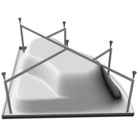 Каркас для ванны 135x135 Relisan Mira GL000003436