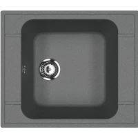 Кухонная мойка Ulgran антрацит U-604-343