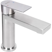 Смеситель для раковины Bond Smart B69-2100 без донного клапана, сатин