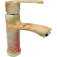 Смеситель для раковины Plstart PL1003-30 светло-коричневый мрамор