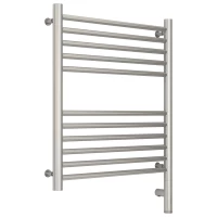 Полотенцесушитель электрический 600x500 сатин МЭМ правый, перемычка прямая Сунержа Богема 3.0 071-5805-6050