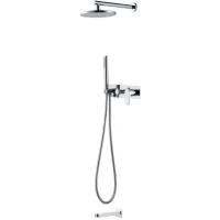 Душевой комплект 225 мм Boheme Spectre 454-2-CR
