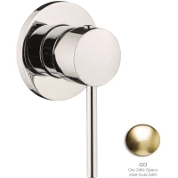 Смеситель для душа Emmevi Piper 45009PI/ORS встраиваемый, золотой матовый 