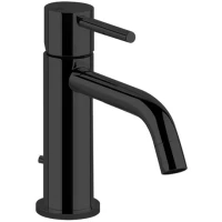 Смеситель для раковины Gessi Via Tortona 18601#299 с донным клапаном, черный матовый