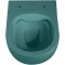 Унитаз подвесной Abber Bequem AC1101MBG безободковый, с сиденьем микролифт, темно-зеленый матовый - 6
