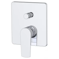 Двухпозиционный смеситель для ванны BelBagno Carin CAR-BASM-CRM