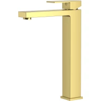 Смеситель для раковины D&K Bayern.Liszt DA1512007 золотой матовый