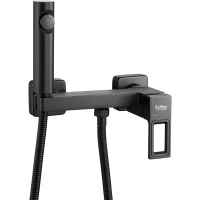 Гигиенический душ Raffine F0596H-1 со смесителем, черный матовый