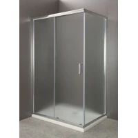 Душевой уголок BelBagno Uno 120x80 см текстурное стекло UNO-AH-1-120/80-P-Cr