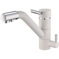 Смеситель для кухни Emar 3008.5 с подключением к фильтру, агат