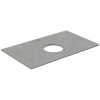 Столешница 80 см серый матовый для накладных раковин Kerama Marazzi Plaza Next Фондамента PL1.DL500920R\80