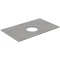 Столешница 80 см серый матовый для накладных раковин Kerama Marazzi Plaza Next Фондамента PL1.DL500920R\80 - 1