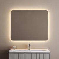 Зеркало Sancos Ray 2.0 RA2.1000 100x80 см, с LED-подсветкой, сенсорным выключателем, диммером