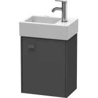 Тумба графит матовый 36,4 см Duravit Brioso BR4049R4949