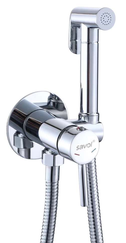 Гигиенический душ Savol S-FXQ003 со смесителем, хром