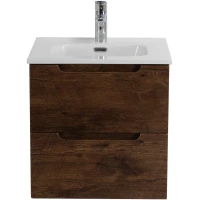 Тумба под раковину BelBagno Etna ETNA-500-2C-SO-RW 49,6 см, подвесная, Rovere Moro