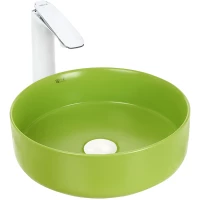 Раковина-чаша WeltWasser Elbach 3134 MGG 10000004517 35,5x35,5 см, накладная, салатовый