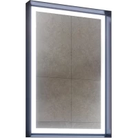 Зеркало 60x90 см антрацит матовый ORKA Craft 3000325