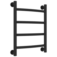 Полотенцесушитель водяной 500x400 черный матовый Сунержа Галант+ 31-0200-5040