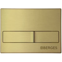 Кнопка смыва Berges Novum L8 040018 для инсталляции, бронза