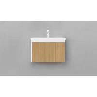 Тумба белый матовый/шатанэ 68,4 см Velvex Klaufs tpKLA.70.1Y-617.216