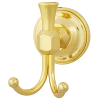 Крючок Migliore Fortuna 27711 двойной, для ванны, золотой
