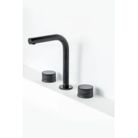 Смеситель для раковины Boheme Prestige 152-B-PR черный матовый