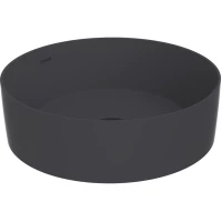 Раковина-чаша Creavit Nice NC045-00AM00E-0000 45x45 см, накладная, антрацит матовый 