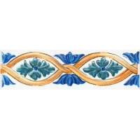 Бордюр Kerama Marazzi Капри майолика 9,8x3 STG/A492/1146H 