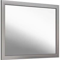 Зеркало ASB-Woodline Каталина 12081 96x82 см, серый матовый