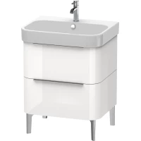 Тумба белый глянец 62,5 см Duravit Happy D.2 H2637202222